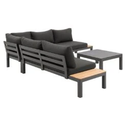 OUTLIV. Ben Loungeecke 4-tlg. Aluminium/Sunbrella Anthrazit -Gartenmobel Verkauf outliv ben loungeset 4 tlg aluminium polster 1379172 6