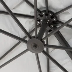 OUTLIV. Nizza Ampelschirm 260x350cm Anthrazit/Hellgrau -Gartenmobel Verkauf outliv by detlef steves nizza ampelschirm 260x350cm 1275563 8