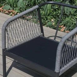 OUTLIV. Charleston Loungeset Aluminium/Olefin/Rope Anthrazit/Hellgrau 16 OUTLIV. Charleston Loungeset Aluminium/Olefin/Rope Anthrazit/Hellgrau -Gartenmobel Verkauf outliv charleston loungeset 5 tlg aluminium rope 1422006 8