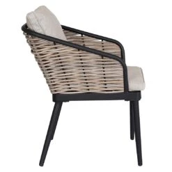 OUTLIV. Da Vinci Gartensessel Aluminium/Geflecht Natur Braun/Stone Sand -Gartenmobel Verkauf outliv da vinci diningsessel aluminium geflecht natur braun stone sand 1268237 4