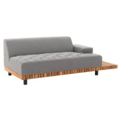 OUTLIV. Icon Ecklounge Teak/Sunbrella Teak/Flanelle -Gartenmobel Verkauf outliv icon loungecke teak sunbrella 1379821 9