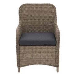 Gartenmobel Verkauf -Gartenmobel Verkauf outliv java diningsessel geflecht polyester natur anthrazit 990476 2