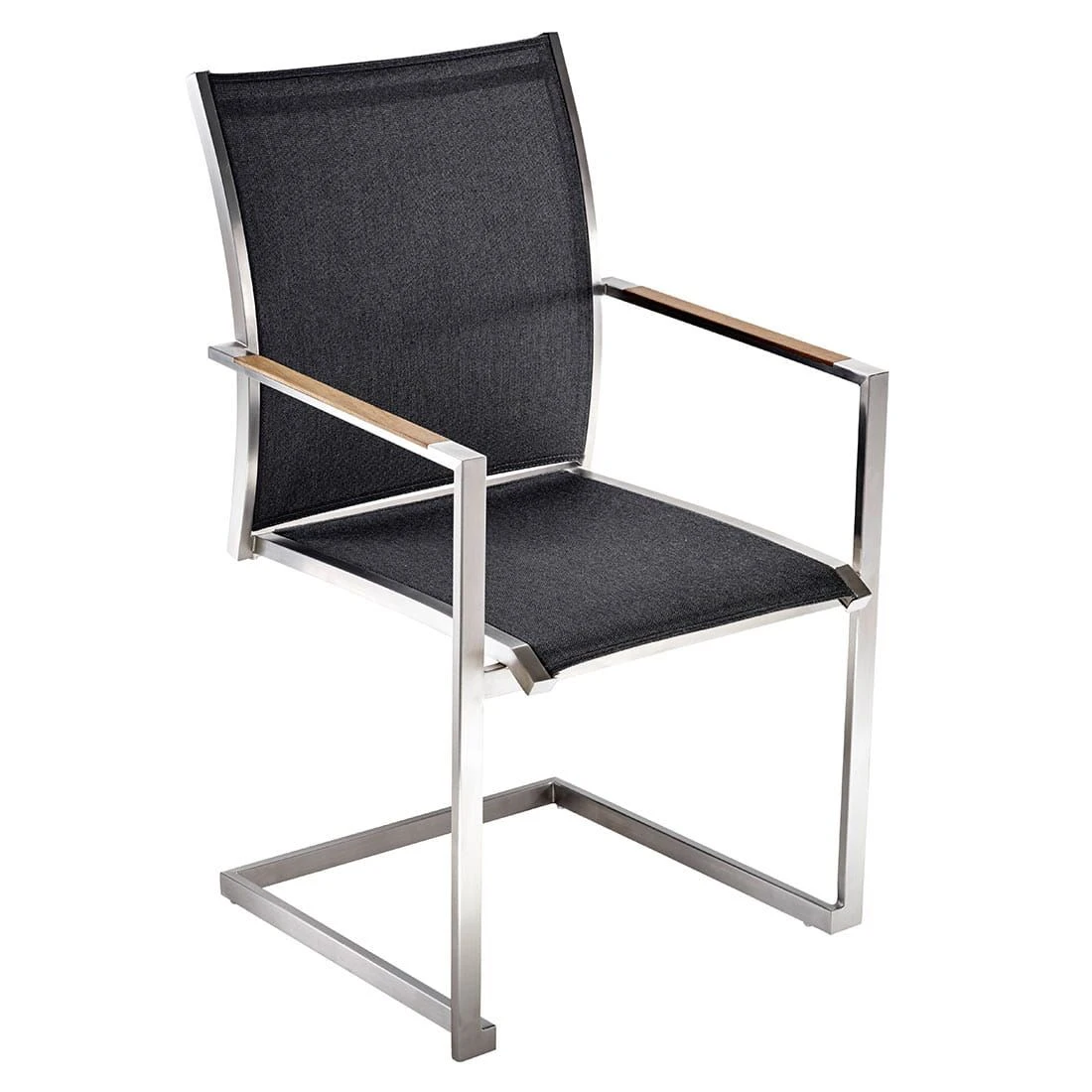 OUTLIV. Kreta Freischwinger Edelstahl/Textilene Silber/Coal 1 OUTLIV. Kreta Freischwinger Edelstahl/Textilene Silber/Coal