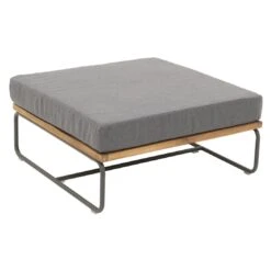 OUTLIV. Largo Ecklounge Stahl/Kunstfaser Anthrazit/Royal Dark Grey -Gartenmobel Verkauf outliv largo loungeecke 5tlg stahl pulver akazie kissen anthrazit grau 1205394 12