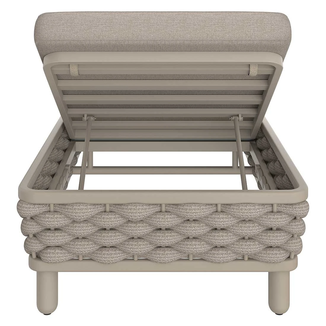 OUTLIV. Leon Gartenliege Aluminium/Rope/Olefin Beige 8 OUTLIV. Leon Gartenliege Aluminium/Rope/Olefin Beige – Bild 8