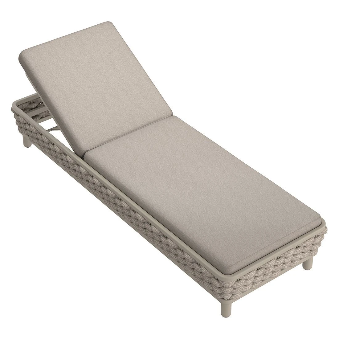 OUTLIV. Leon Gartenliege Aluminium/Rope/Olefin Beige 9 OUTLIV. Leon Gartenliege Aluminium/Rope/Olefin Beige – Bild 9