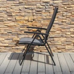 OUTLIV. London Klappsessel Aluminium/Sunbrella Anthrazit/Sooty -Gartenmobel Verkauf outliv london klappsessel aluminium sunbrella 1342542 3