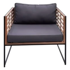 OUTLIV. Maui Loungeset 3-tlg. Schwarz/Anthrazit -Gartenmobel Verkauf outliv maui loungeset 3 tlg 1441080 5