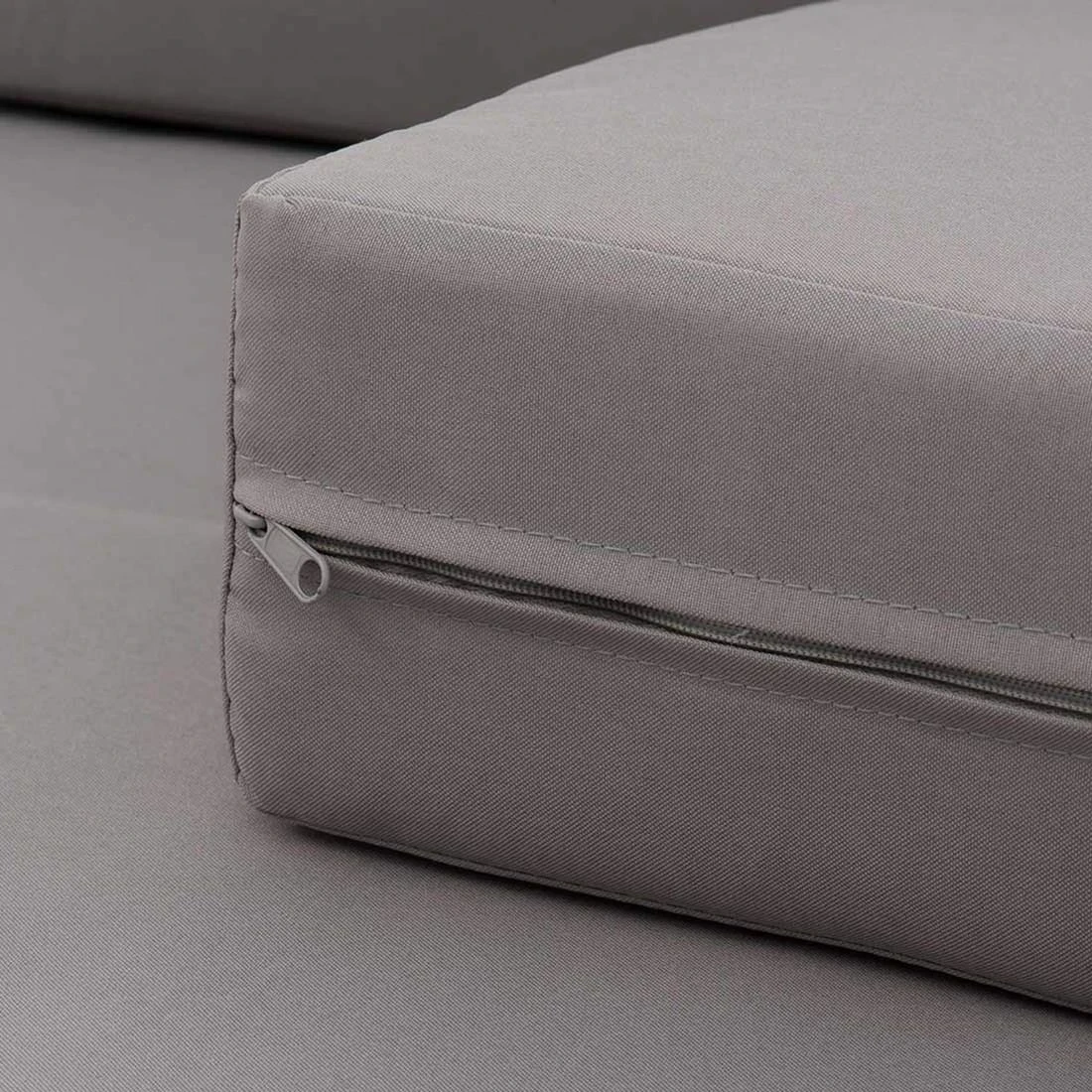 OUTLIV. Odense Loungeset 4-tlg. Akazie/Polyester Teak Look/Hellgrau 12 OUTLIV. Odense Loungeset 4-tlg. Akazie/Polyester Teak Look/Hellgrau – Bild 12