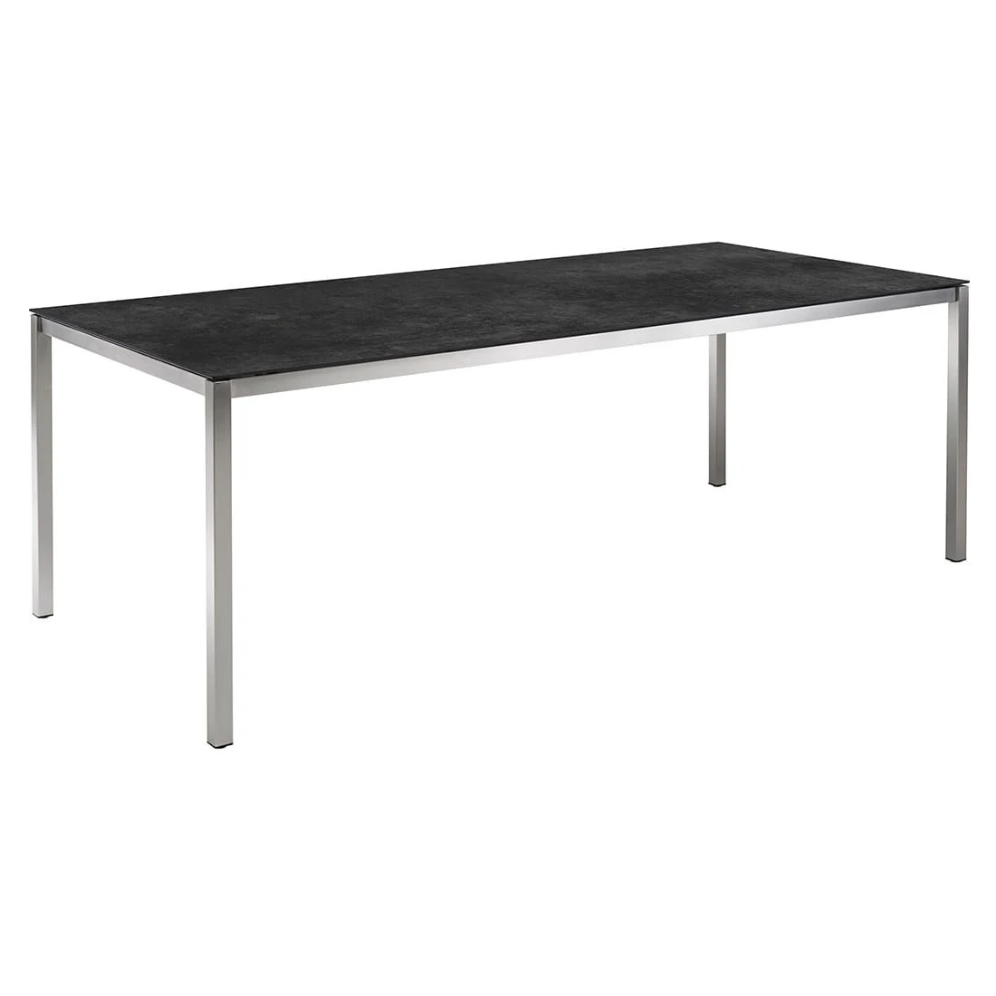 Zebra One Gartenmöbelset 5-tlg. Mit Tisch 160x100 Cm Silber/Concrete 2 Zebra One Gartenmöbelset 5-tlg. Mit Tisch 160x100 Cm Silber/Concrete – Bild 2