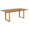 OUTLIV. Orlando Gartentisch 240x100cm Teak Recycelt