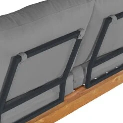 OUTLIV. Oro Ecklounge 3-tlg. Stahl/Suntex Anthrazit/Hellgrau -Gartenmobel Verkauf outliv oro loungeset 3 tlg stahl suntex 1371538 12