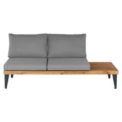 OUTLIV. Oro Ecklounge 3-tlg. Stahl/Suntex Anthrazit/Hellgrau -Gartenmobel Verkauf outliv oro loungeset 3 tlg stahl suntex 1371538 5