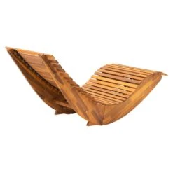 OUTLIV. Rocking Gartenliege Akazie Natur -Gartenmobel Verkauf outliv rocking schaukelliege akazie 1338769 5