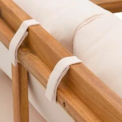 OUTLIV. Santa Cruz Loungeset 4-tlg. Akazie/Polyester Natur/Ecru -Gartenmobel Verkauf outliv santa cruz loungeset 4 tlg akazie polyester 1376928 9