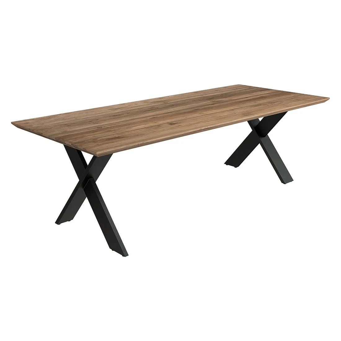 OUTLIV. Tilburg Gartentisch 240x100cm Aluminium/Teak Anthrazit/Teak Recycelt 1 OUTLIV. Tilburg Gartentisch 240x100cm Aluminium/Teak Anthrazit/Teak Recycelt