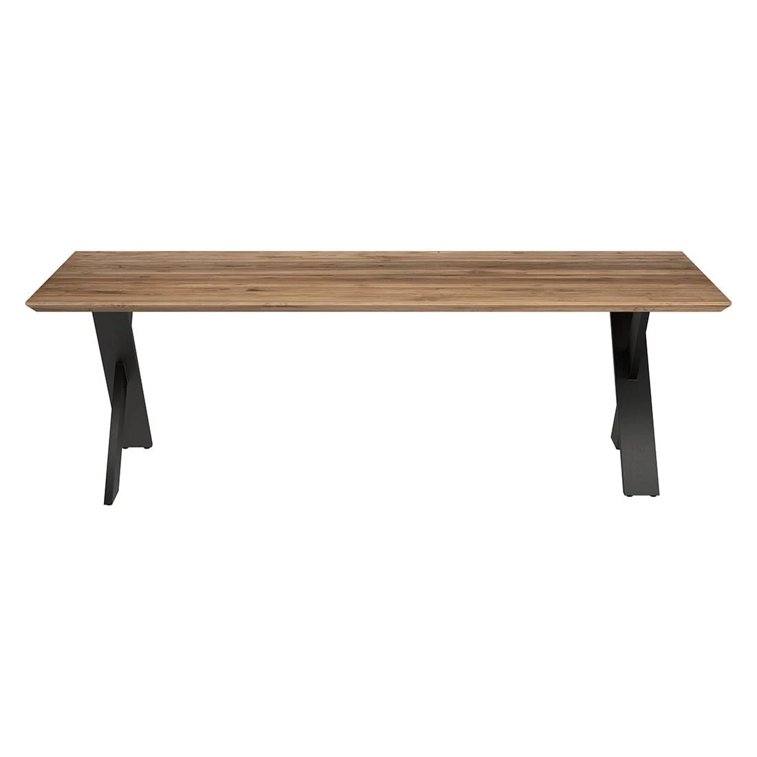 OUTLIV. Tilburg Gartentisch 240x100cm Aluminium/Teak Anthrazit/Teak Recycelt 2 OUTLIV. Tilburg Gartentisch 240x100cm Aluminium/Teak Anthrazit/Teak Recycelt – Bild 2