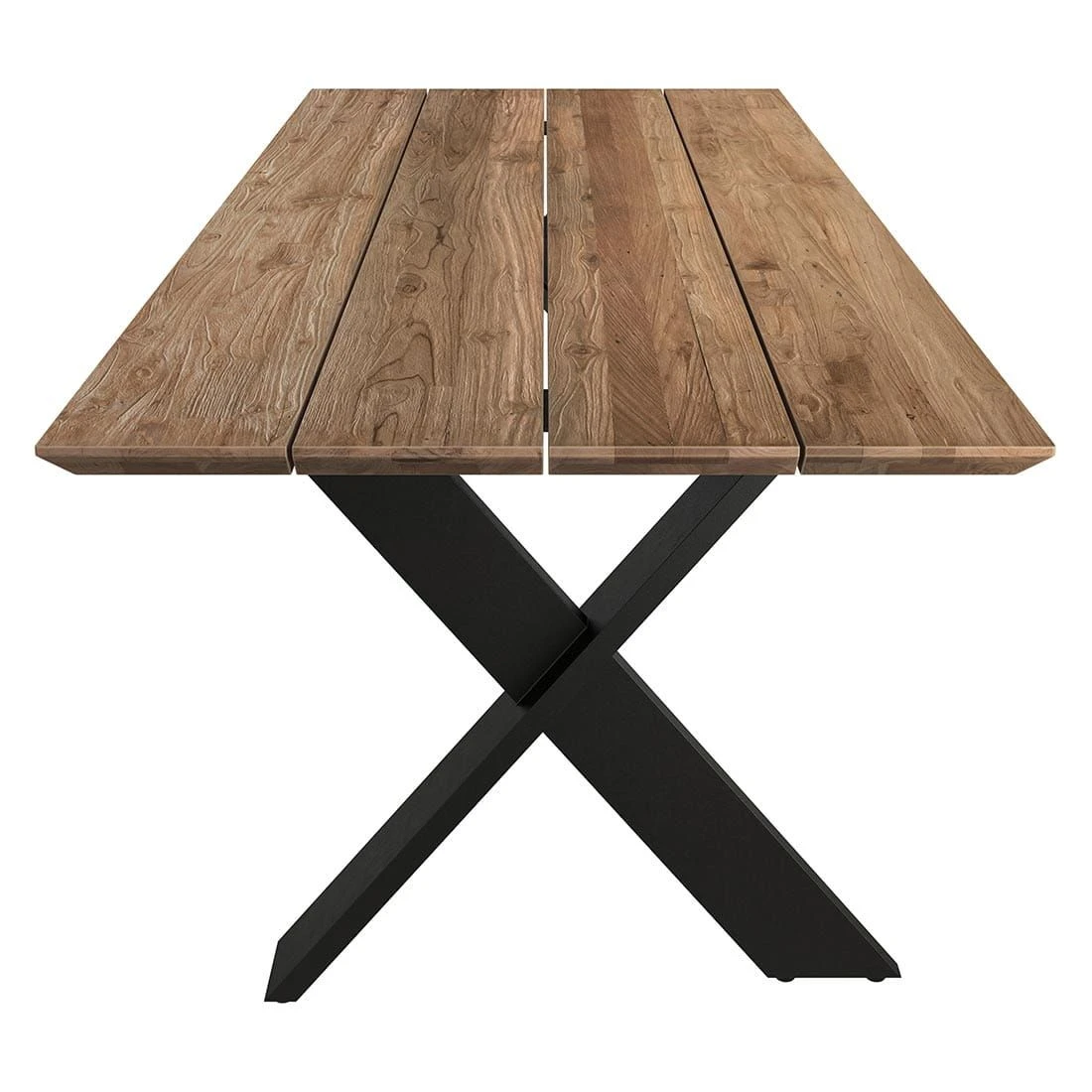 OUTLIV. Tilburg Gartentisch 240x100cm Aluminium/Teak Anthrazit/Teak Recycelt 3 OUTLIV. Tilburg Gartentisch 240x100cm Aluminium/Teak Anthrazit/Teak Recycelt – Bild 3