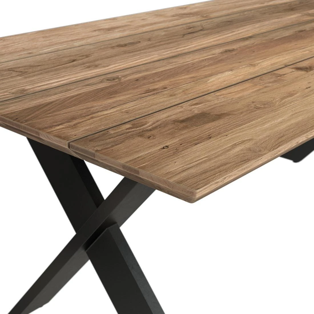 OUTLIV. Tilburg Gartentisch 240x100cm Aluminium/Teak Anthrazit/Teak Recycelt 5 OUTLIV. Tilburg Gartentisch 240x100cm Aluminium/Teak Anthrazit/Teak Recycelt – Bild 5