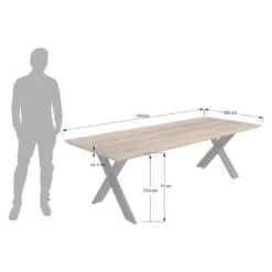 OUTLIV. Tilburg Gartentisch 240x100cm Aluminium/Teak Anthrazit/Teak Recycelt 12 OUTLIV. Tilburg Gartentisch 240x100cm Aluminium/Teak Anthrazit/Teak Recycelt -Gartenmobel Verkauf outliv tilburg gartentisch 240x100cm aluminium teak anthrazit teak recycelt 1177872 6