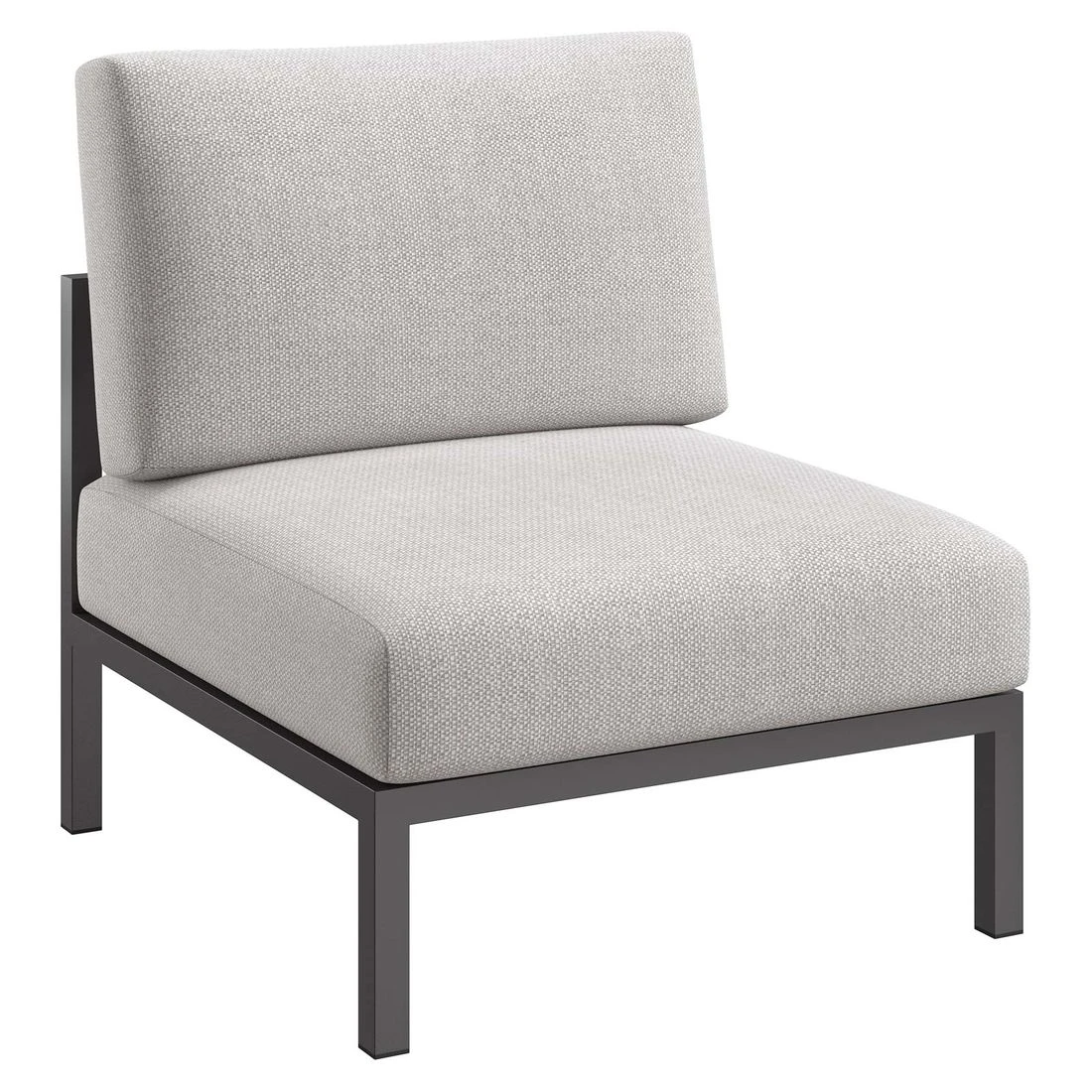 OUTLIV. Toskana Mittelmodul Aluminium/Sunproof Anthrazit/Hellgrau 2 OUTLIV. Toskana Mittelmodul Aluminium/Sunproof Anthrazit/Hellgrau – Bild 2