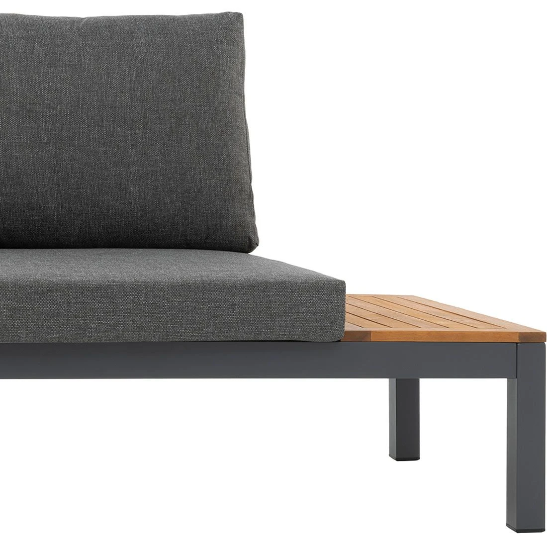 OUTLIV. Venedig Ecklounge 4-tlg. Aluminium/Akazie Anthrazit 14 OUTLIV. Venedig Ecklounge 4-tlg. Aluminium/Akazie Anthrazit – Bild 14