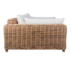 OUTLIV. Versailles Luxury Gartensofa Geflecht Mixed Beige -Gartenmobel Verkauf outliv versailles luxury 2 sitzer sofa stahl geflecht mix beige 4