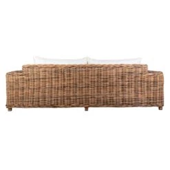 OUTLIV. Versailles Luxury Gartensofa Geflecht Mixed Beige -Gartenmobel Verkauf outliv versailles luxury 2 sitzer sofa stahl geflecht mix beige 5