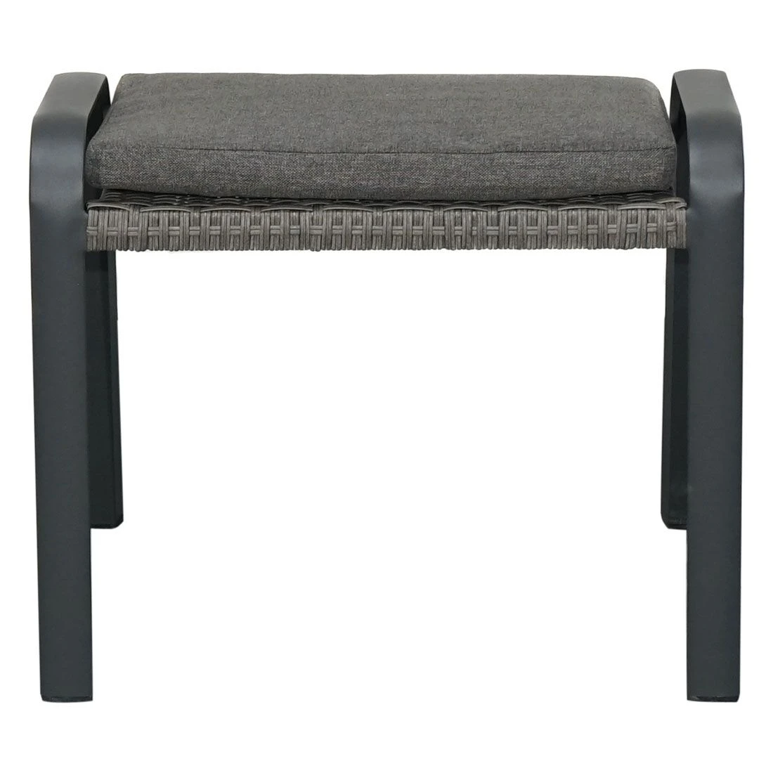 Ploß Tuvalu Hocker Aluminium/Geflecht Grau 8 Ploß Tuvalu Hocker Aluminium/Geflecht Grau – Bild 8