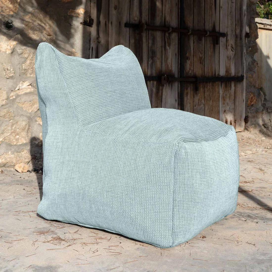 ROOLF Living Dotty Sitzsack Sessel XL Pastellblau 2 ROOLF Living Dotty Sitzsack Sessel XL Pastellblau – Bild 2