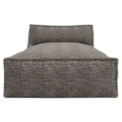 ROOLF Living Silky Loungesessel Polypropylen/Chenille Anthrazit -Gartenmobel Verkauf roolf living silky sitzsack longchair 1467271 3