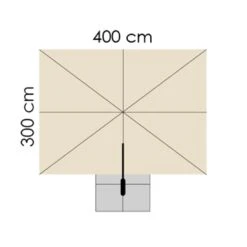 Schneider® Schneider Rhodos Grande Ampelschirm 300x400cm Anthrazit/Natur -Gartenmobel Verkauf schneider rhodos grande ampelschirm 400x300cm anthrazit natur 1266774 4