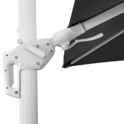 Schneider® Schneider Rhodos Twist-Bianco Ampelschirm 300x300cm Weiß/Anthrazit -Gartenmobel Verkauf schneider rhodos twist bianco ampelschirm 300x300cm anthrazit 1098254 12