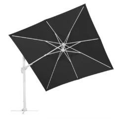 Schneider® Schneider Rhodos Twist-Bianco Ampelschirm 300x300cm Weiß/Anthrazit -Gartenmobel Verkauf schneider rhodos twist bianco ampelschirm 300x300cm anthrazit 1098254 7