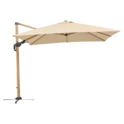 Schneider® Schneider Rhodos Twist-Woody Ampelschirm 300x300cm Natur