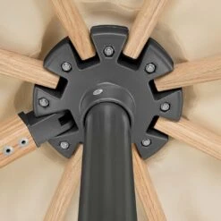 Schneider® Schneider Rhodos Twist-Woody Ampelschirm 300x300cm Natur -Gartenmobel Verkauf schneider rhodos twist woody ampelschirm 300x300cm 1357095 9