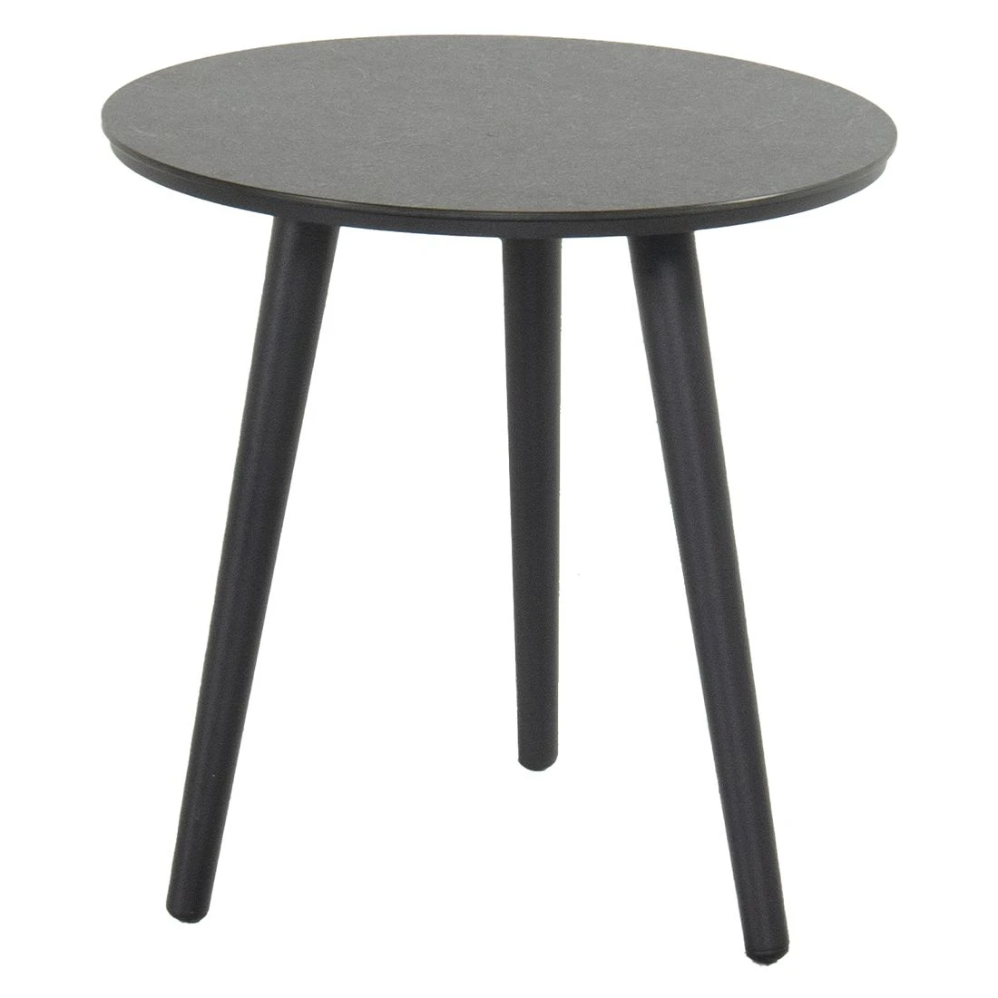 Schöner Wohnen Texel Beistelltisch Ø45cm Aluminium/Glaskeramik Schwarz/Keramik 1 Schöner Wohnen Texel Beistelltisch Ø45cm Aluminium/Glaskeramik Schwarz/Keramik