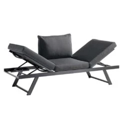 Sieger Auckland Ecklounge 3-tlg. Aluminium/Sunproof Eisengrau/Grau -Gartenmobel Verkauf sieger auckland loungeecke 3 tlg aluminium sunproof eisengrau grau 1210443 5