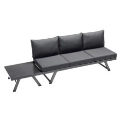 Sieger Auckland Gartensofa 2-tlg. Aluminium/Sunproof Eisengrau/Grau 8 Sieger Auckland Gartensofa 2-tlg. Aluminium/Sunproof Eisengrau/Grau -Gartenmobel Verkauf sieger auckland loungeliege 2 tlg aluminium sunproof eisengrau grau 1210476 2