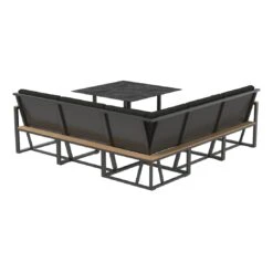 Sieger Havanna Dininglounge 5-tlg Alu/Sunproof Eisengrau/Grau -Gartenmobel Verkauf sieger havanna dininglounge 5 tlg alu sunproof eisengrau grau 1236436 2