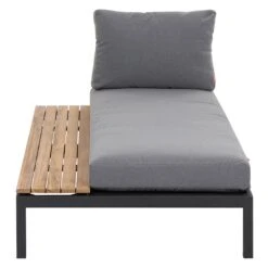 Siena Garden Alvida Doppelliege Aluminium/Polyester Matt Anthrazit/Grau -Gartenmobel Verkauf siena garden alvida loungeset aluminium polyester 1484761 3