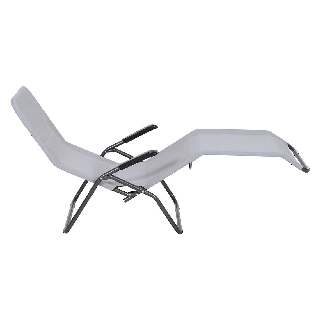 Siena Garden Anco Bäderliege Stahl/Textilene Anthrazit/Hellgrau 5 Siena Garden Anco Bäderliege Stahl/Textilene Anthrazit/Hellgrau – Bild 5