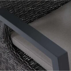 Siena Garden Corido Gartensessel Aluminium/Geflecht Inkl. Kissen Matt Anthrazit/Charcoal Grey -Gartenmobel Verkauf siena garden corido diningsessel aluminium geflecht inkl kissen 1363629 9