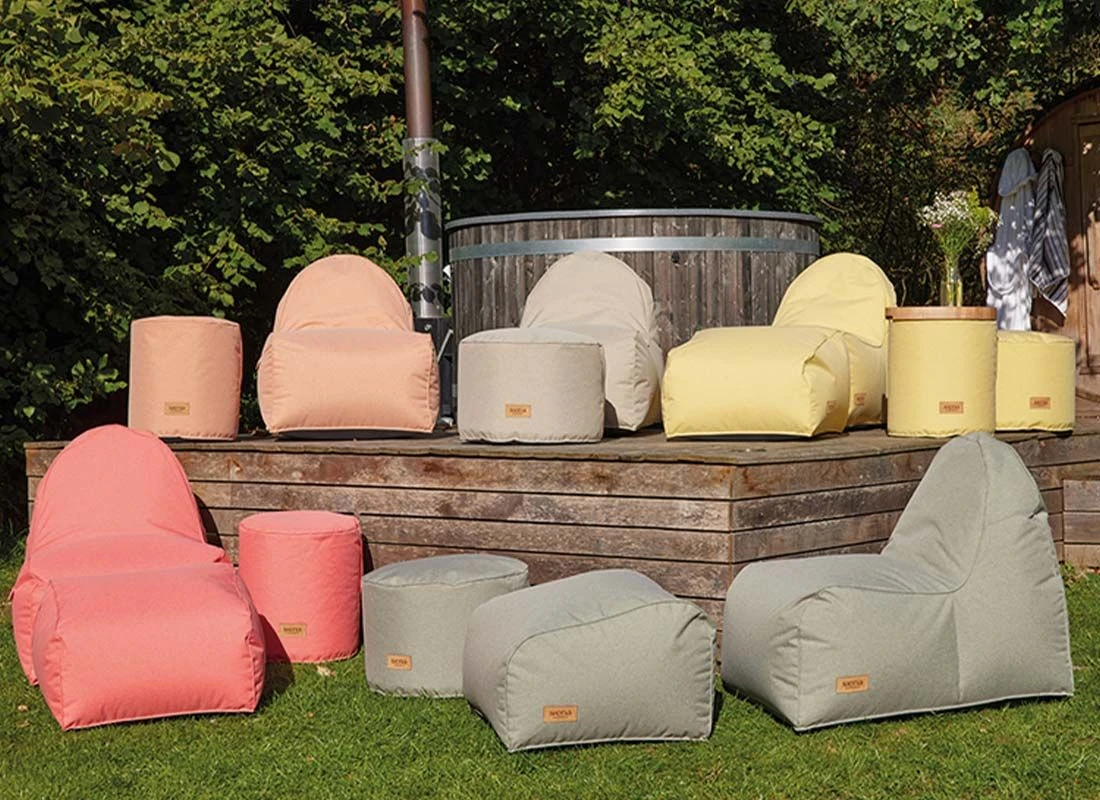 Siena Garden FLOW.U Round Sitzsack Ø 60 Cm Icedcoffee 6 Siena Garden FLOW.U Round Sitzsack Ø 60 Cm Icedcoffee – Bild 6