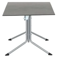 Siena Garden Sola Klapptisch 120x80cm Stahl/HPL Silber/Dark Stone -Gartenmobel Verkauf siena garden sola gastrotisch 120x80cm stahl hpl 1364399 3