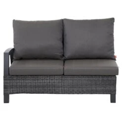 Siena Garden Taranto Dininglounge 5-tlg. Aluminium/Gardino®-Geflecht Matt Anthrazit/Blau-Grau -Gartenmobel Verkauf siena garden taranto dininglounge 5 tlg aluminium gardinor geflecht 1425273 5