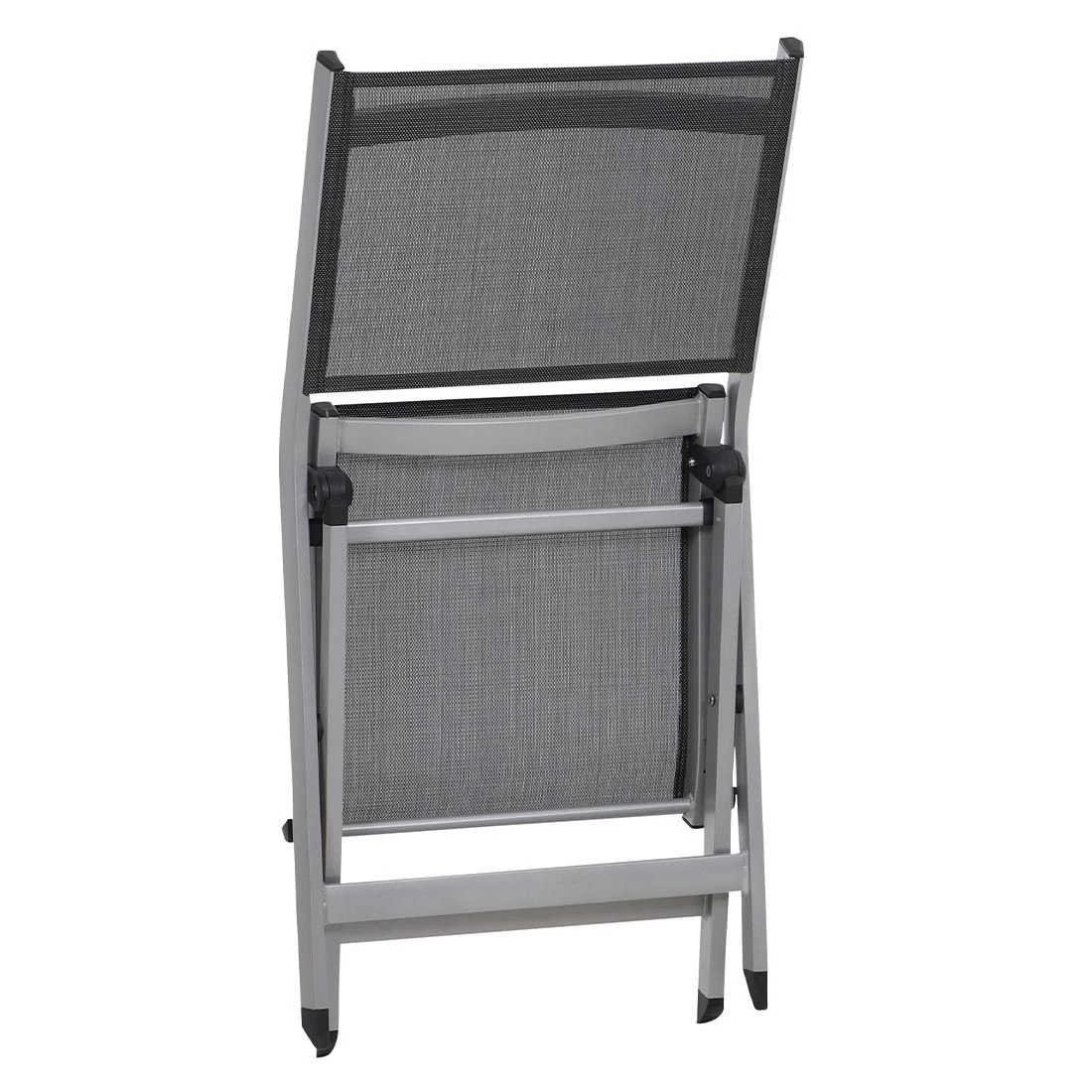 Siena Garden Tesoro Klappstuhl Aluminium/Ranotex®-Gewebe Silber/Grau 2 Siena Garden Tesoro Klappstuhl Aluminium/Ranotex®-Gewebe Silber/Grau – Bild 2