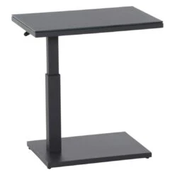 Siena Garden Toreno Beistelltisch 60x40cm Aluminium/Glaskeramik Anthrazit/Dark Concrete