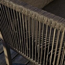 Solpuri Club Gartensofa 171 Cm Aluminium/Rope/Acryl Anthrazit -Gartenmobel Verkauf solpuri club 2 sitzersofa links 171 cm aluminium rope acryl 1465610 5