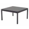 Solpuri Club Beistelltisch 80x80x45 Cm Alu/Rope/Keramik Anthrazit/Concrete Coal